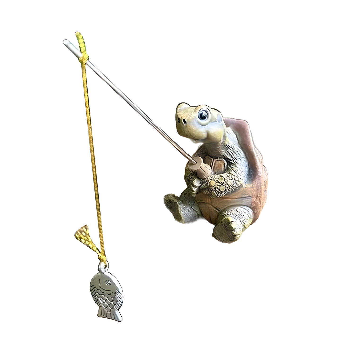 TurtleTide Staty - Dekorativ Sköldpadda Trädgårdsstaty