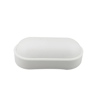 OvalShine Light - Modern Vägglampa med Ytmontering och LED-belysning