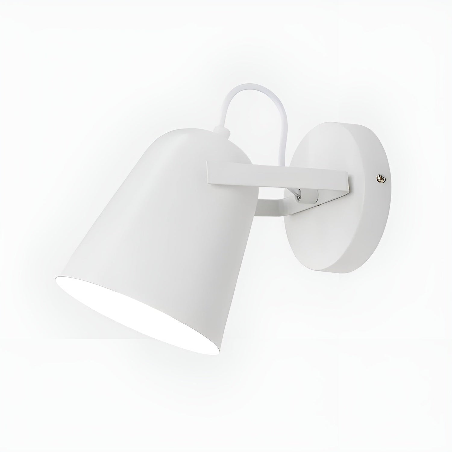 LED-vägglampa i skandinavisk stil – Aluminium &amp; LED | Dekorativ belysning för hemmet