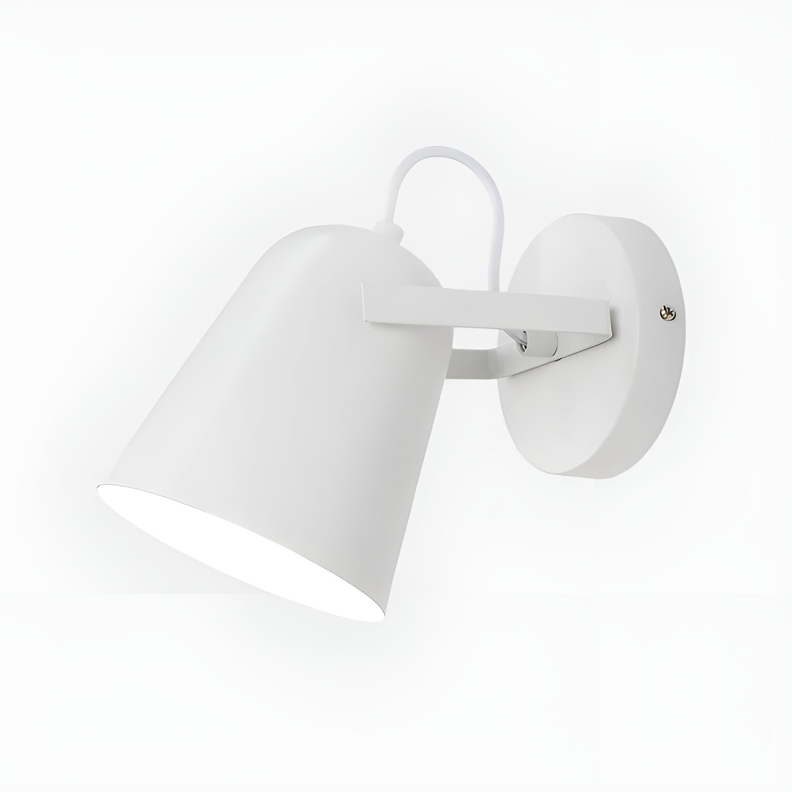 LED-vägglampa i skandinavisk stil – Aluminium &amp; LED | Dekorativ belysning för hemmet