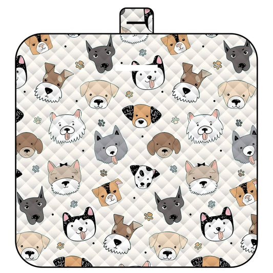 Fällbar Baby-spelmatta – Vattentålig och Polstret | Ideal för Strand & Picknick