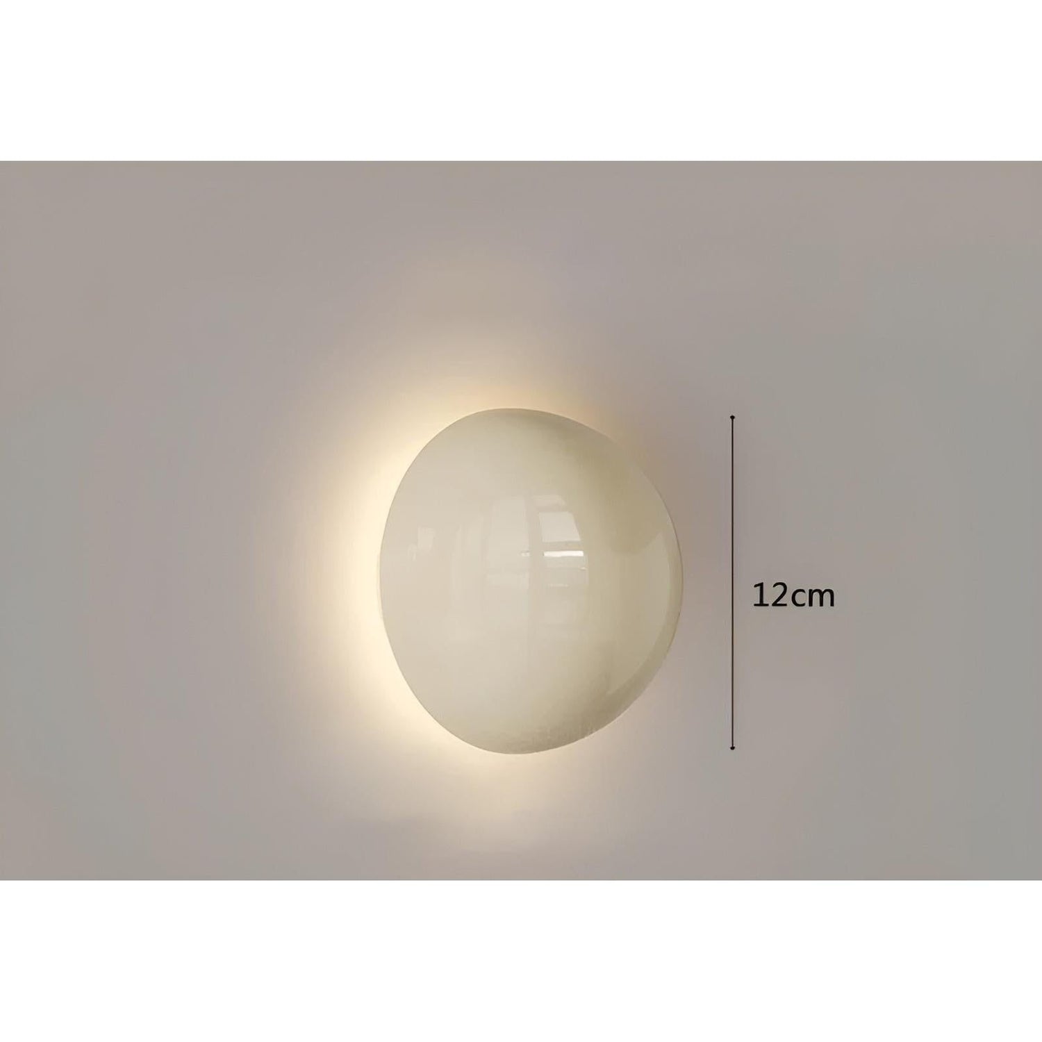 GlowCircle Light - Nordisk Rund Metall Vägglampa