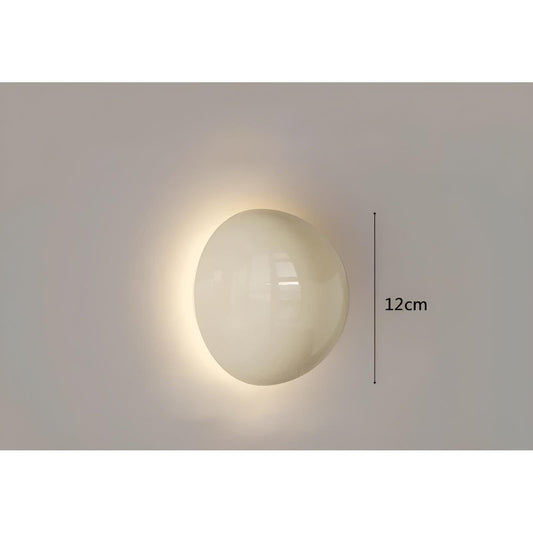 GlowCircle Light - Nordisk Rund Metall Vägglampa