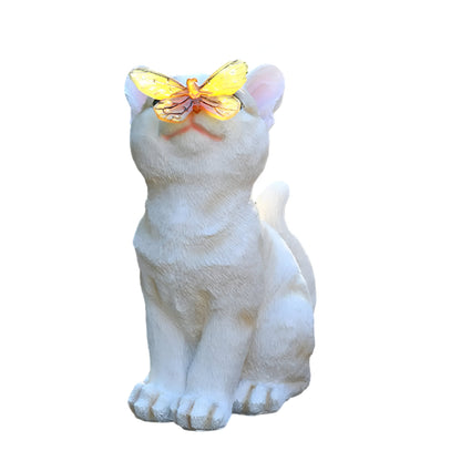 SolarPaws Ljus - Dekorativ Kattsolar LED Figur Figurine Ljus