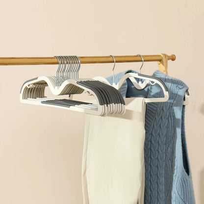 HangWise Hanger – Utrymmessparande Halka-av Klädhängare i Plast