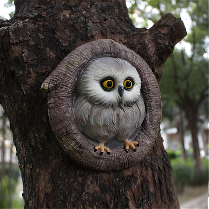 MysticOwl Ornament – Dekorativ Ugglestaty i Resin