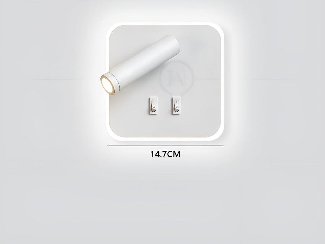 OrbiBeam Ljus – Justerbar 350-Graders Rotation Vägglampa