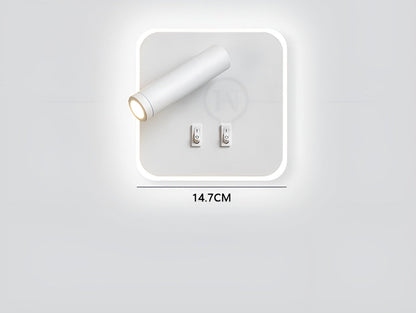 OrbiBeam Ljus – Justerbar 350-Graders Rotation Vägglampa