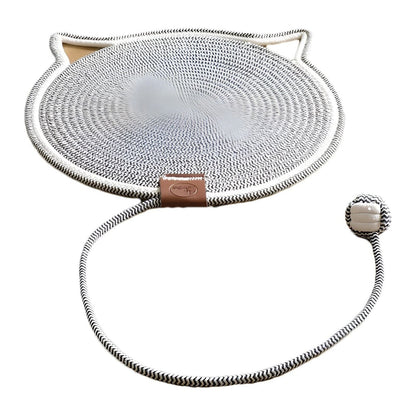 PurrRope Mat - Bomullrep Katt Klösmatta