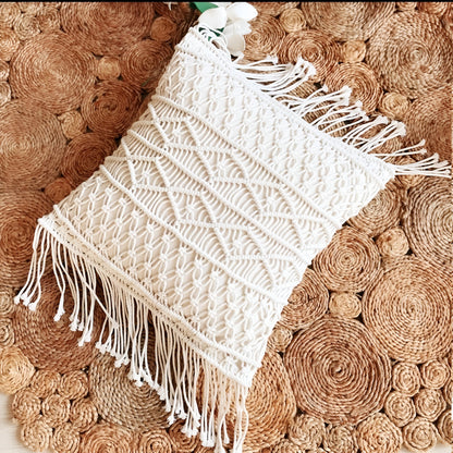 LushWeave Cover - Handgjord bohemisk kuddfodral