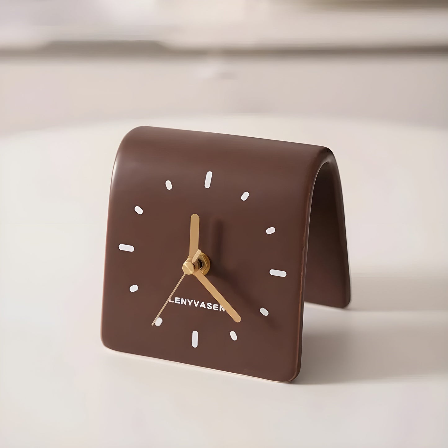 Timepiece Clock - Kreative Keramisk Skrivbordsklocka