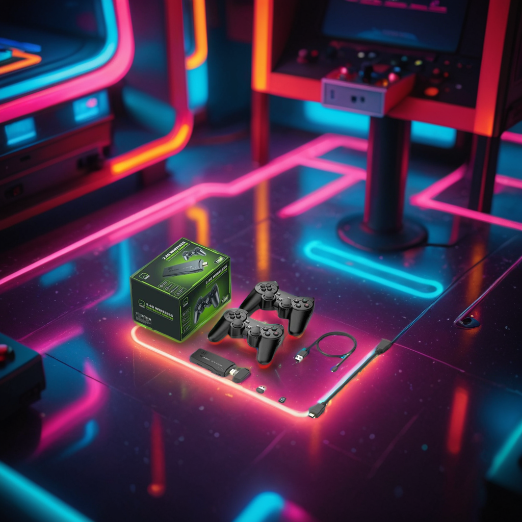 Retro Gaming Console 4K | 20000+ Spel System