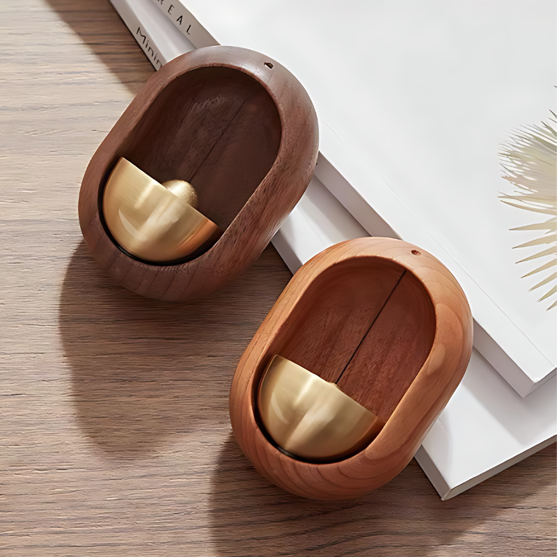 Rayvia Eleganta Trä Dörrklockor för Fridfullt Hem