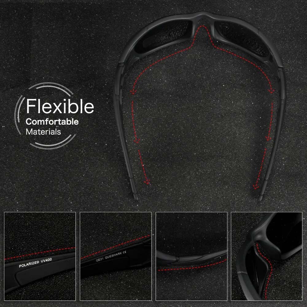 RoyaleGlow Adventure Pro Polariserade Motorcykelglasögon