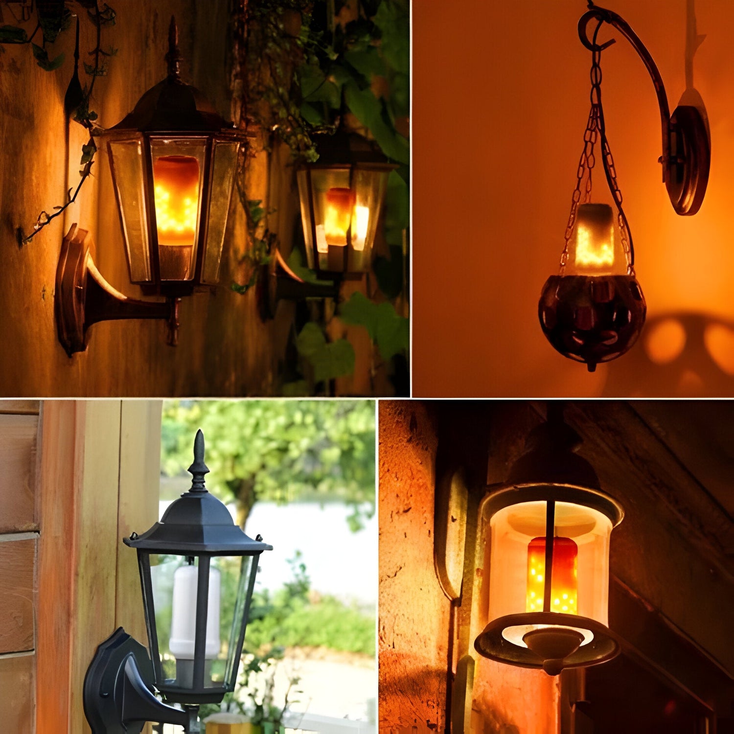 FlameGlow Light – Dekorativa LED-flamepærer