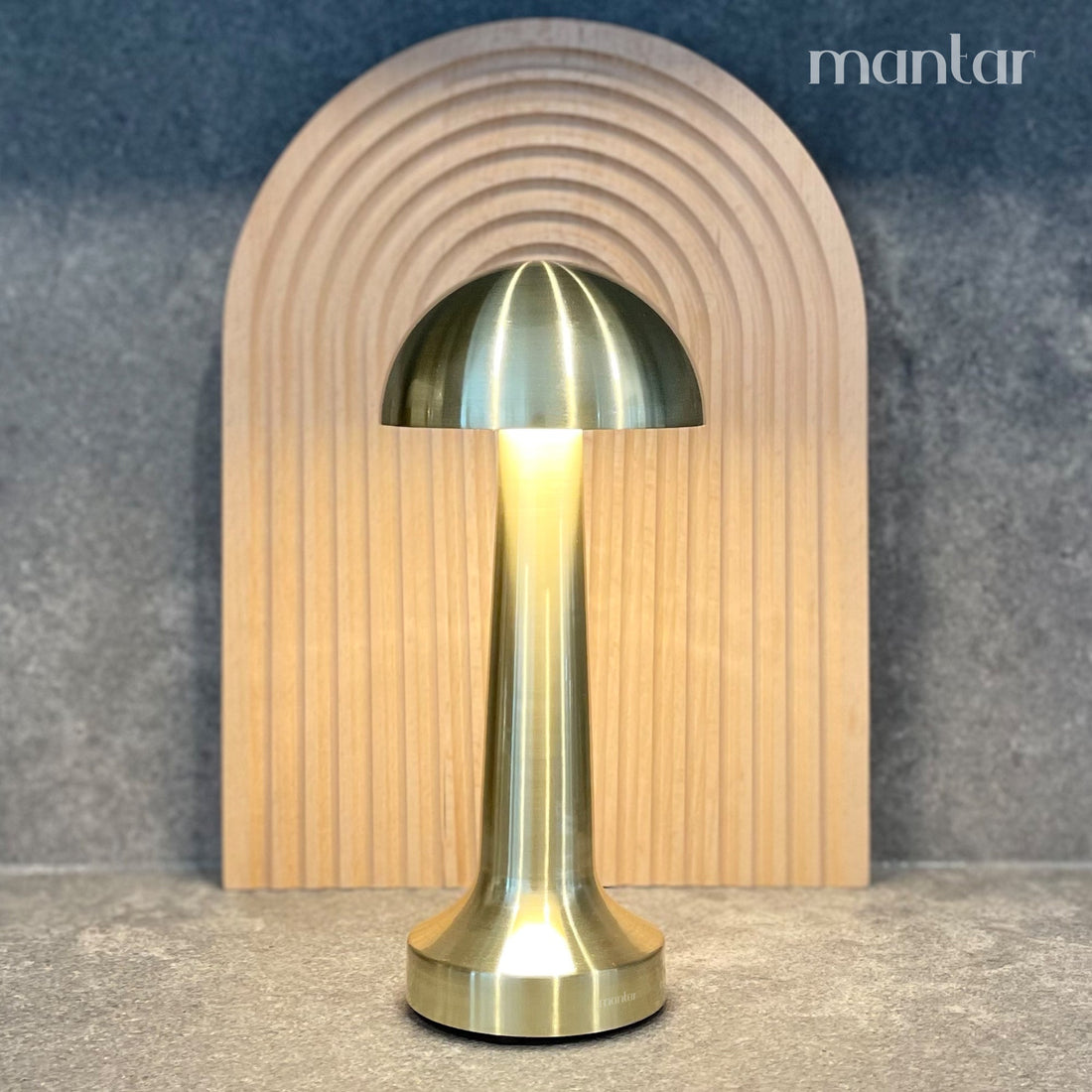Mantar bordslampa