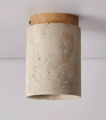 Marmor &amp; Trä Inbyggd Spotlight för Elegant Belysning