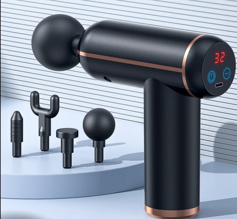 MassageGun Pro - Djuppvävnad Muskelavlastning med justerbar intensitet