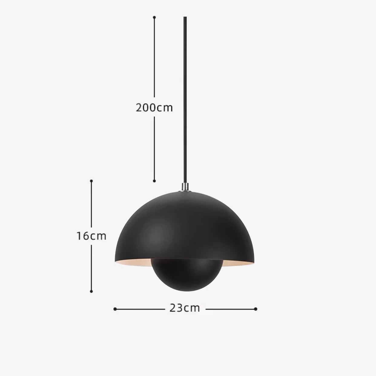 ElegantBloom - Blomkruka Pendellampa