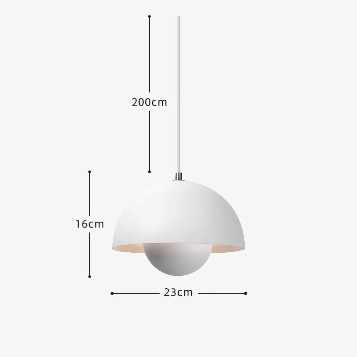 ElegantBloom - Blomkruka Pendellampa