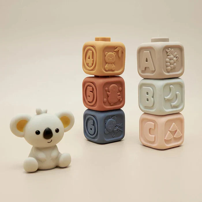 Baby Sensoriska Stapelblock