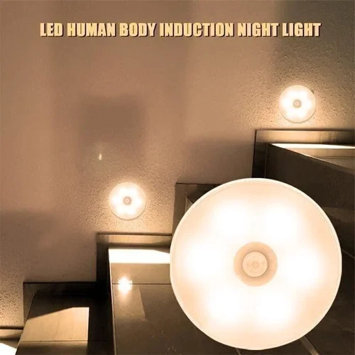 LumaLite™ | USB-uppladdningsbara Rörelsesensor LED Lampor (Set om 3)