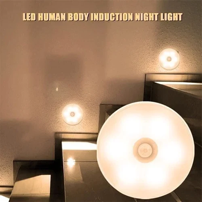 LumaLite™ | USB-uppladdningsbara Rörelsesensor LED Lampor (Set om 3)