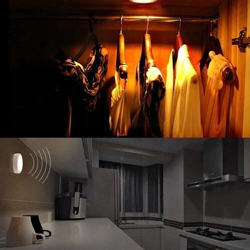 LumaLite™ | USB-uppladdningsbara Rörelsesensor LED Lampor (Set om 3)