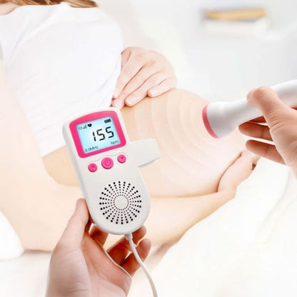 Fetal Doppler hjärtfrekvensmonitor med LCD-display