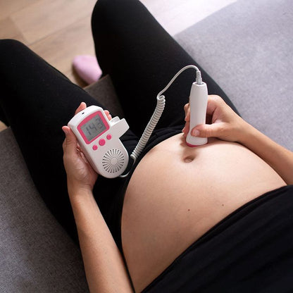 Fetal Doppler hjärtfrekvensmonitor med LCD-display