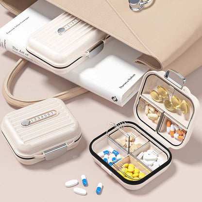 MediVault – Kompakt piller burk med trefaldigt tätningsskydd