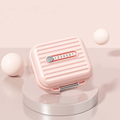 MediVault – Kompakt piller burk med trefaldigt tätningsskydd