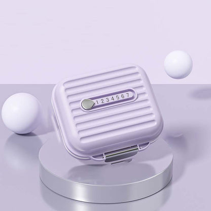 MediVault – Kompakt piller burk med trefaldigt tätningsskydd