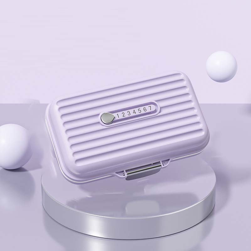 MediVault – Kompakt piller burk med trefaldigt tätningsskydd