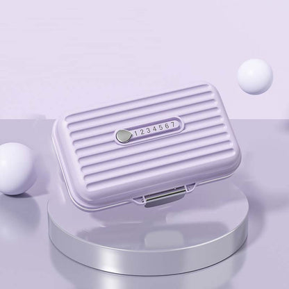 MediVault – Kompakt piller burk med trefaldigt tätningsskydd