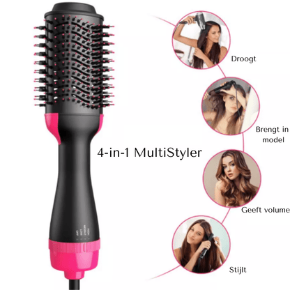 MELLA PROSTYLE - 4-i-1 Hårtork och Styler för ansträngningsfria frisyrer