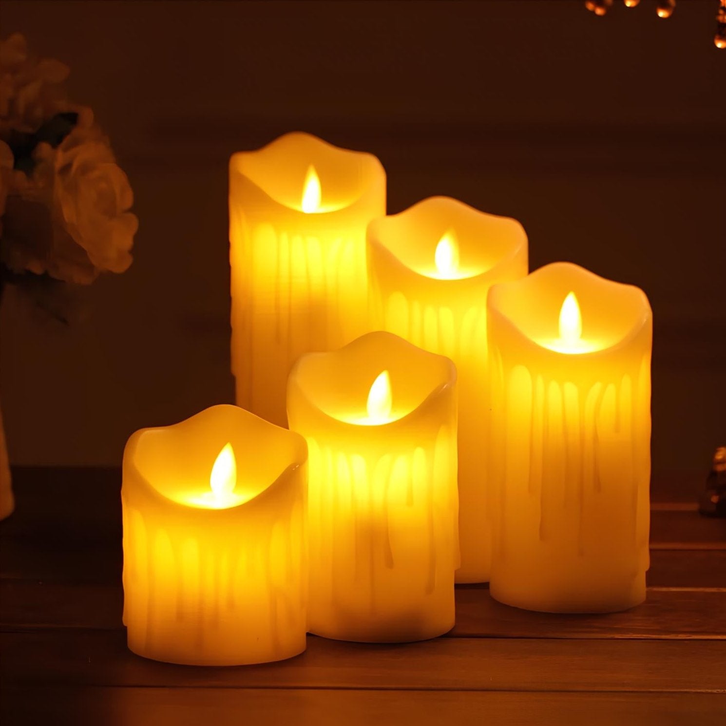 LED Pelarljus Fläckande Lågeffekt