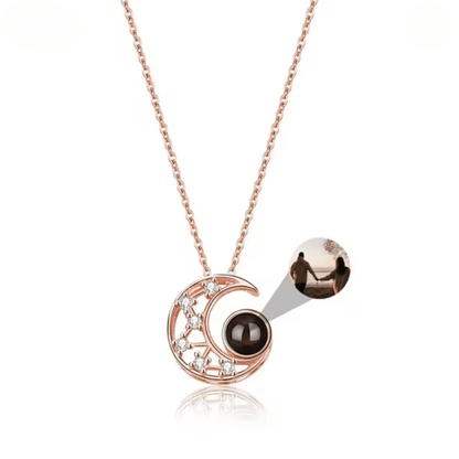 MEMORIA – Individuell foto-projektionskedja med hjärtanhängare