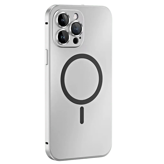 Telefonfodral Magnetiskt Metall MagSafe Kompatibelt Omslag