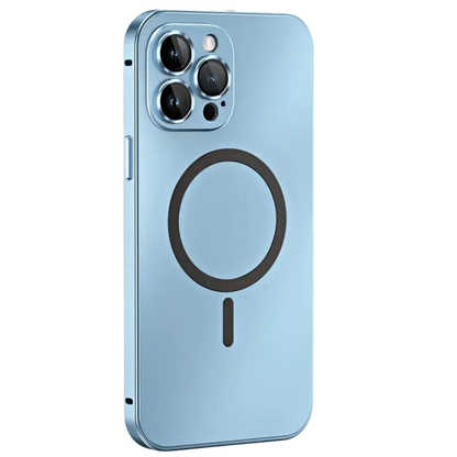 Telefonfodral Magnetisk Metall Tunn Skyddande Fodral