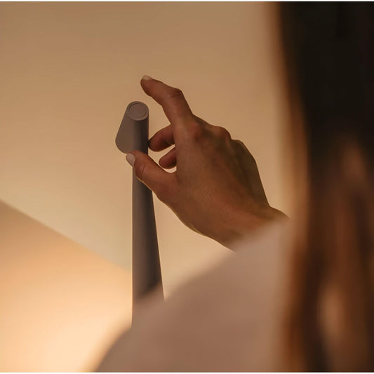 Trådlampa LED-nattlampa – uppladdningsbar och modern | Idealisk för mysiga rum