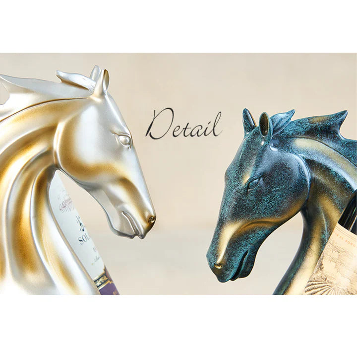 Carvallo - Stilig hästvinshållare för elegant inredning