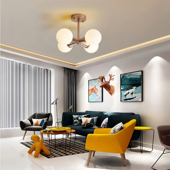 OrbaGlow - Multi Head Globe Taklampa För Sofistikerade Rum