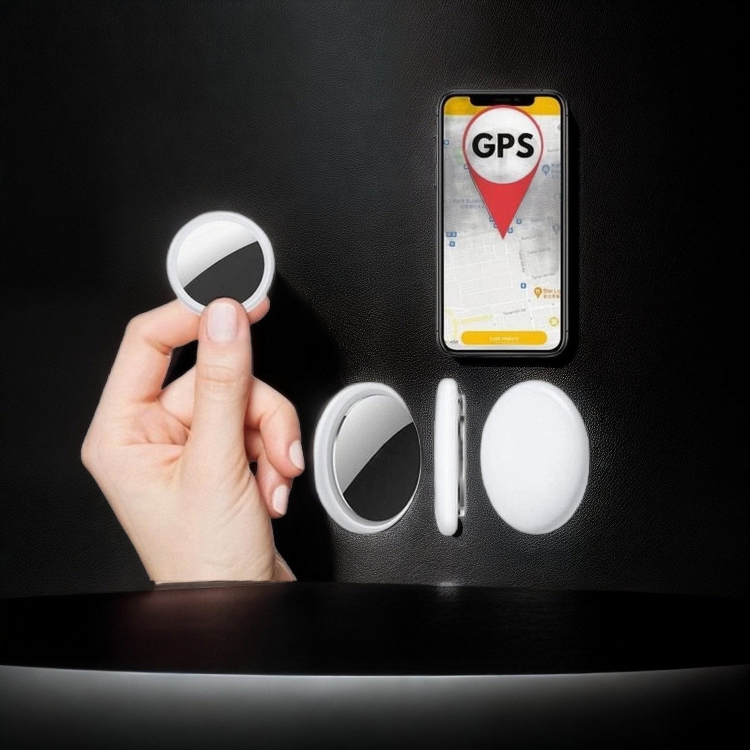 GPS Tracker Tag för Nycklar och Värdesaker