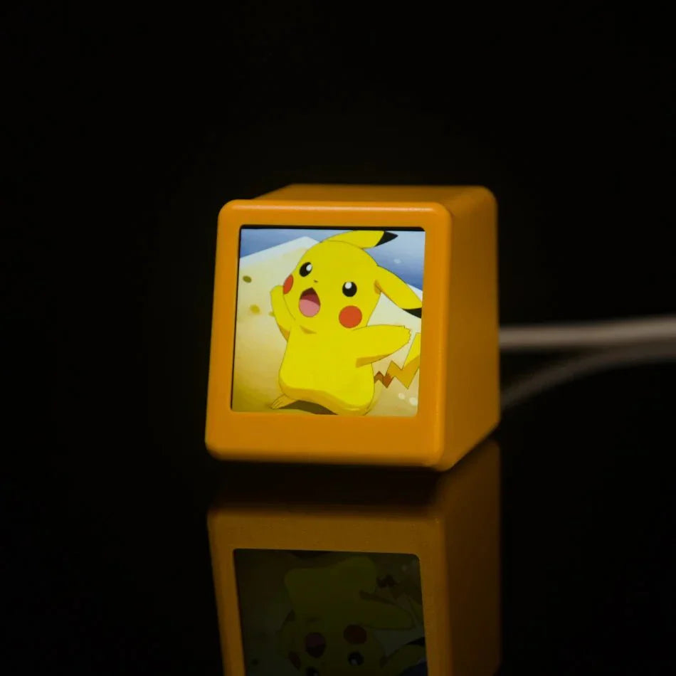 Mini Smart WIFI Multifunktion Klocka i Stilig Plast