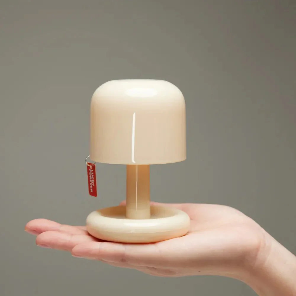 LumiShroom – Modern svamp LED nattlampa bordslampa