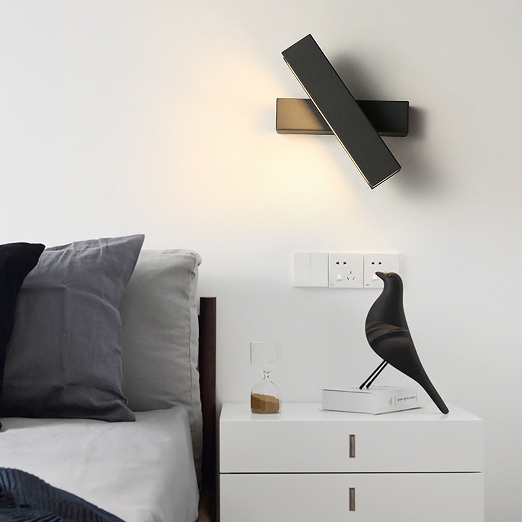 ElegantGlow - Minimalistiska Rotera LED Vägglampor