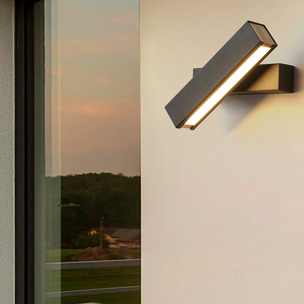 ElegantGlow - Minimalistiska Rotera LED Vägglampor