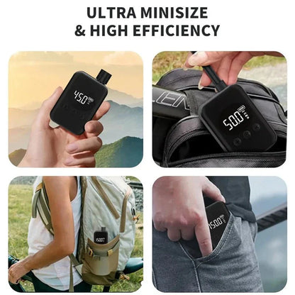 MiniPump 150 - Trådlös cykelpump med 150 PSI för MTB &amp; Outdoor