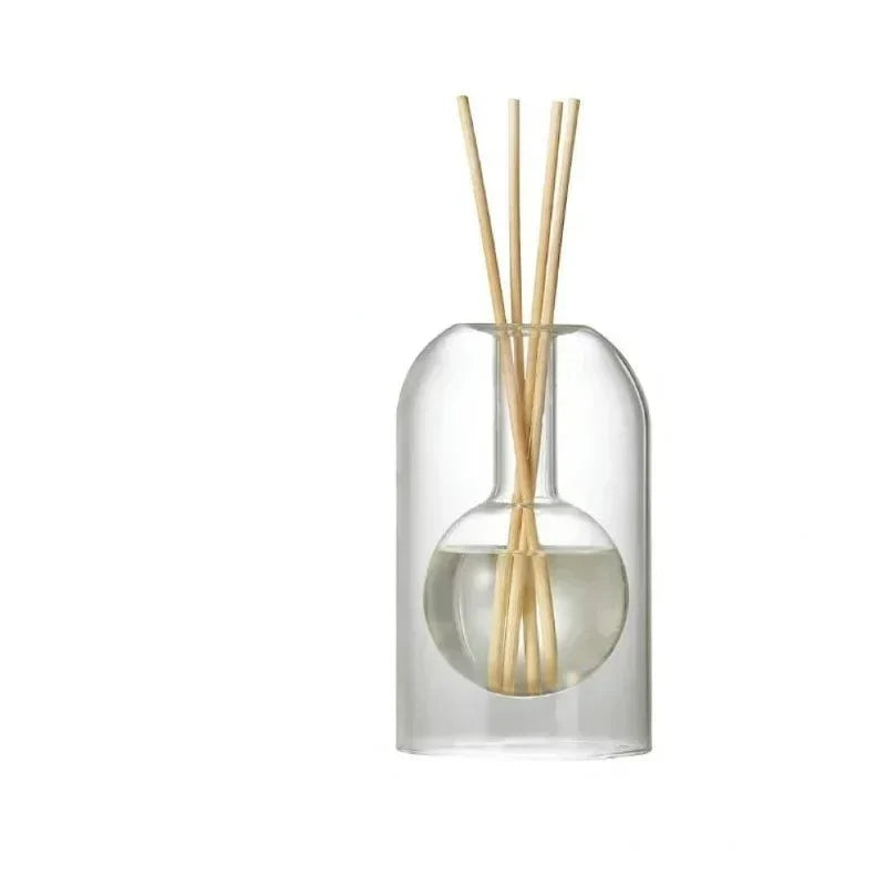 Modern glas aromaterapi diffusor flaska - minimalistisk design